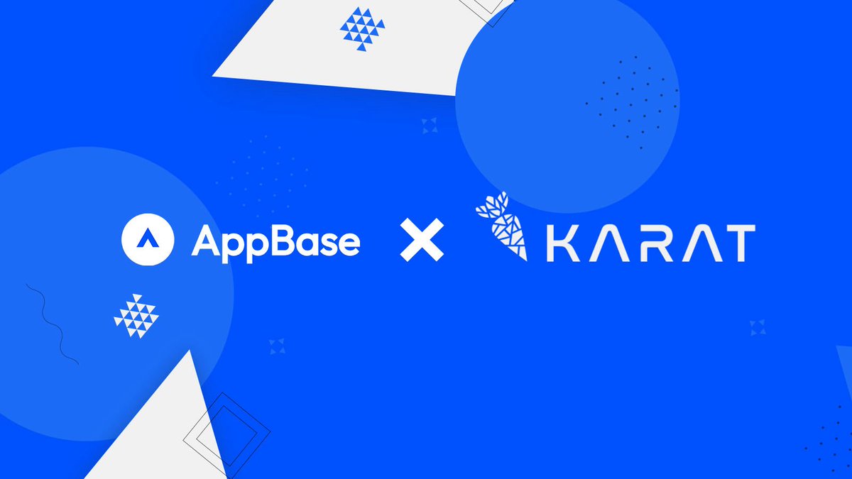 AppBase - AI driven platform on TON (@appbaseglobal) on Twitter photo 🔗 Partnership Announcement
We excited to collaborate with <a href="/KaratDAO/">KaratDAO 🥕 AI Prediction Market Agent</a>, the largest SocialFi protocol on zkSync. With a strong focus on decentralized identity and 350K+ active users, KaratDAO is paving the way for real-world Web3 adoption.
This partnership strengthens our shared 🔗 Partnership Announcement
We excited to collaborate with <a href="/KaratDAO/">KaratDAO 🥕 AI Prediction Market Agent</a>, the largest SocialFi protocol on zkSync. With a strong focus on decentralized identity and 350K+ active users, KaratDAO is paving the way for real-world Web3 adoption.
This partnership strengthens our shared