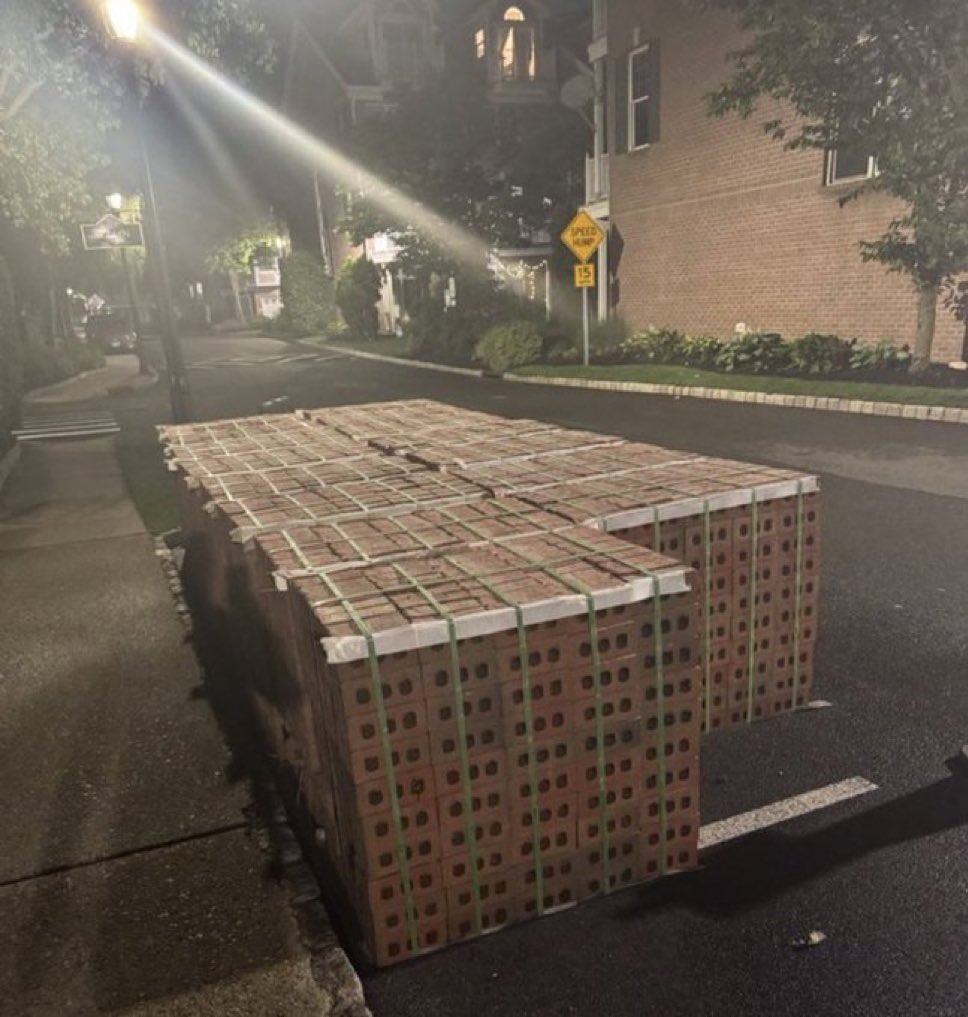 Who keeps dropping off these bricks that Democrats are using to throw at federal immigration officials? 🧐