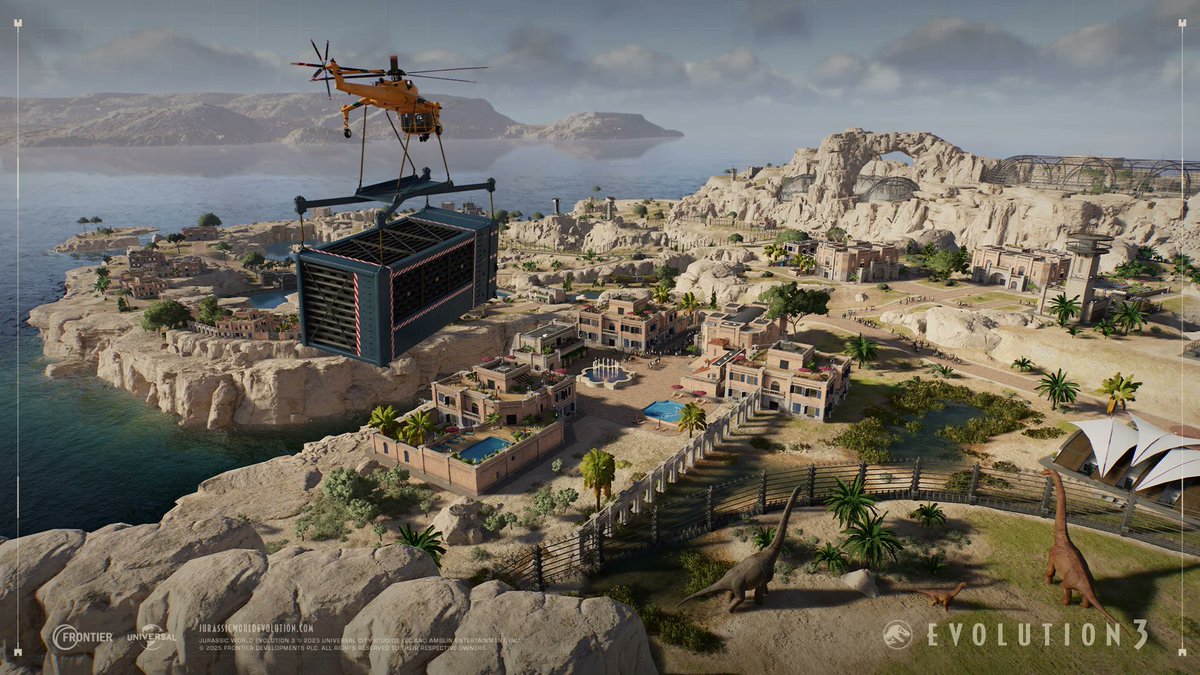 EvoSquareYT's tweet photo. New screenshots for Jurassic World Evolution 3 just appeared on the website! Check these out!

(more in reply) https://t.co/SX9MJLbyrX