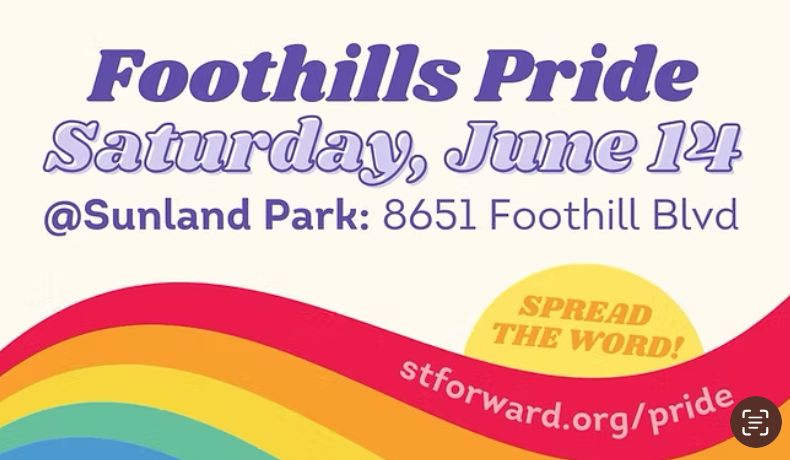 UUCVH is headed to Foothills Pride 2025! 🏳️‍🌈  Stop by our booth for cookies and conversation!  Check out the line up of speakers and resources and learn more here  stforward.org/pride  Saturday, June 14th, 2025 from 12PM - 4PM Sunland Rec Center 8651 Foothill Blvd. #Pride2025