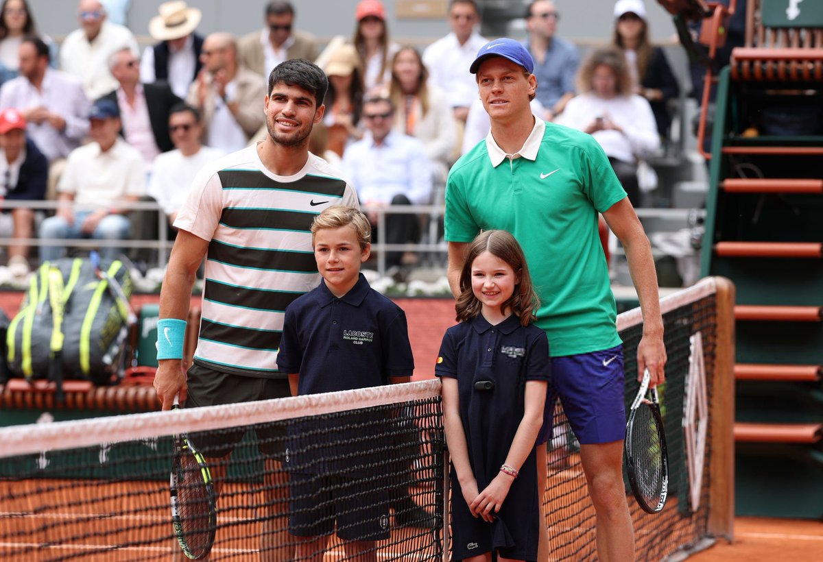 No se olviden que esta es la PRIMERA VEZ que Sinner y Alcaraz se enfrentan en una final de Grand Slam.

Si así es la primera, imposible imaginarse lo que se nos viene en los próximos años