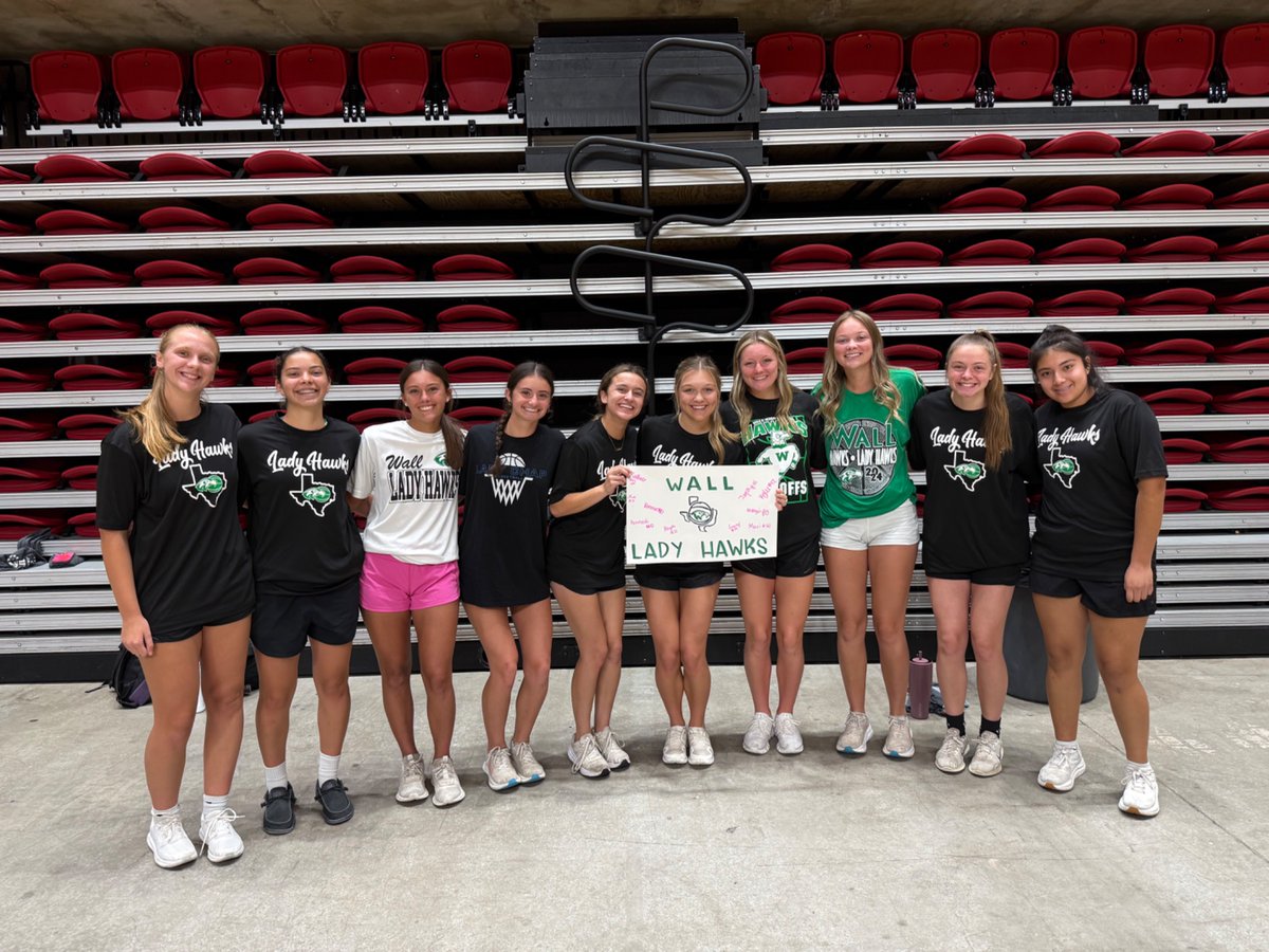 Texas Tech Team Camp! Lady Hawks played in the Big School division and finished 3-2, learned a lot about us as a team and excited to get back to work!