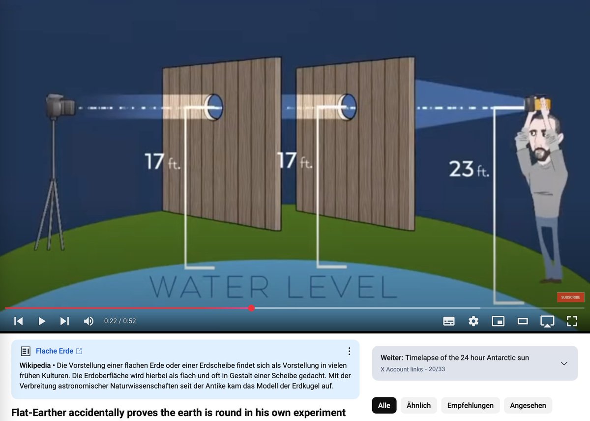 TechTranslate_G's tweet image. Friendly reminder dear Flat Earthers,
Even Flat Earthers were able to measure Earth’s curvature.
youtube.com/watch?v=GFqmDa…
