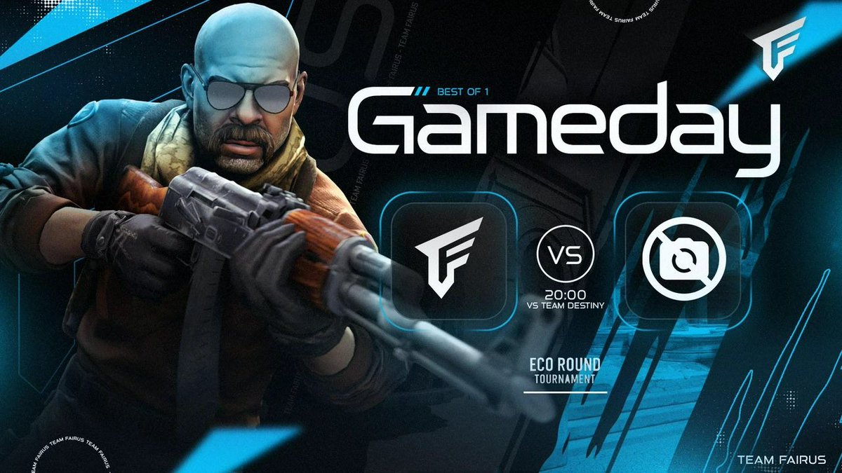 TeamFairus's tweet photo. Gramy dziś o 20:00 mecz przeciwko drużynie Team Destiny 💥 w turnieju Eco Round Tournament 🏆
Walczymy o bilans 2-1 💪🔥
Pełne skupienie, lecimy po zwycięstwo! 🚀🎯
#GameDay #EcoRound #LetsGoTeam 💙💻🕹️ https://t.co/XO5Kl4oe6f