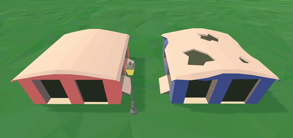 RoarluneC's tweet image. Your character’s house vs. the opponent company’s HQ
Who will dominate the delivery business? 🏠🚛🏢
#IndieDev #GameDev