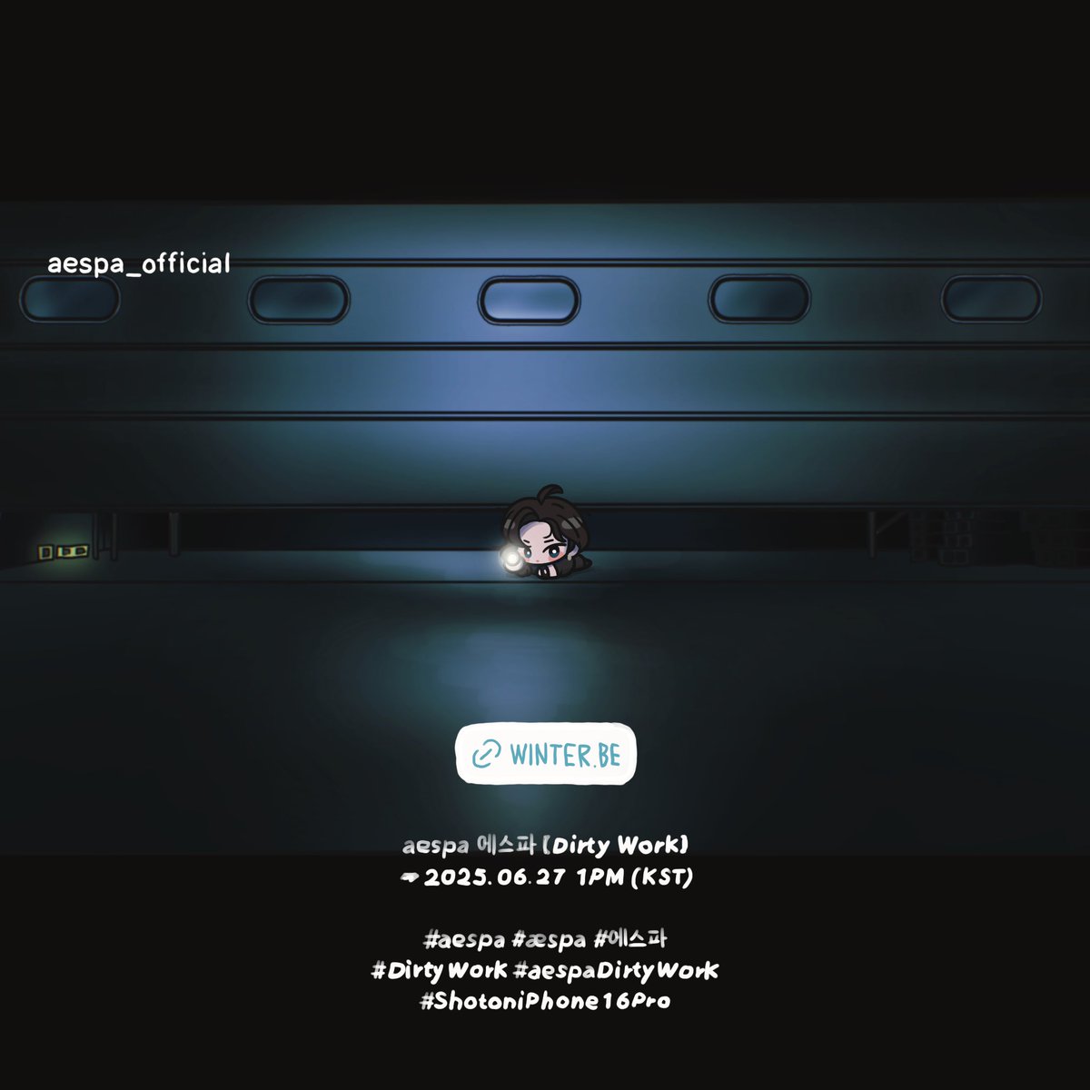 🐶⭐️🔦🖤
#aespaDirtyWork !