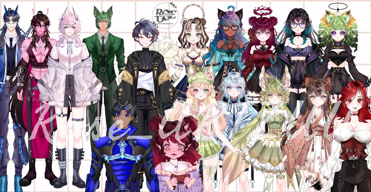 Rose_ARTZUU✨🌹Live 2D Illustrator‼️ OPEN tweet media