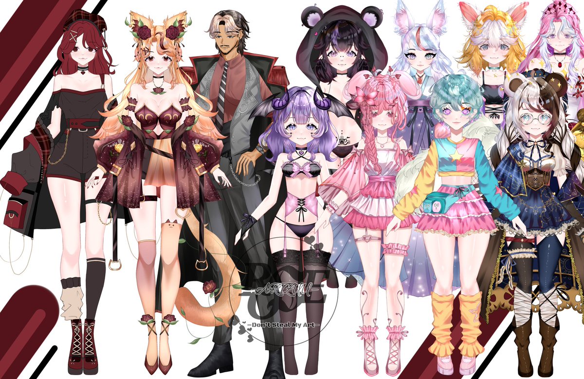 Rose_ARTZUU✨🌹Live 2D Illustrator‼️ OPEN tweet media