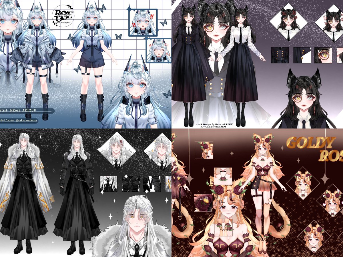 Rose_ARTZUU✨🌹Live 2D Illustrator‼️ OPEN tweet media