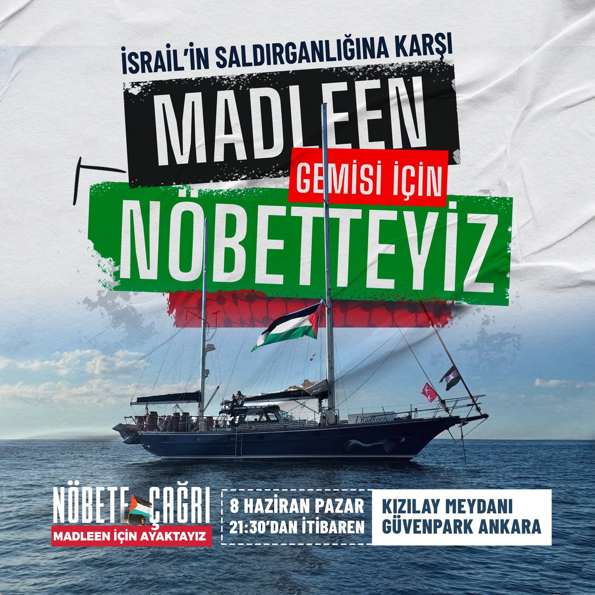 Vicdanı olan herkes bugün Gazze için ayakta!
Bombalar altında yaşam mücadelesi veren masum çocukların, annelerin, yaşlıların sesi olmaya çalışan yürekli insanlar…
Teşekkürler! Bu onurlu duruş, bu insani direniş sürdürülmeli!

Her an yeni bir saldırı, her an yeni bir operasyon