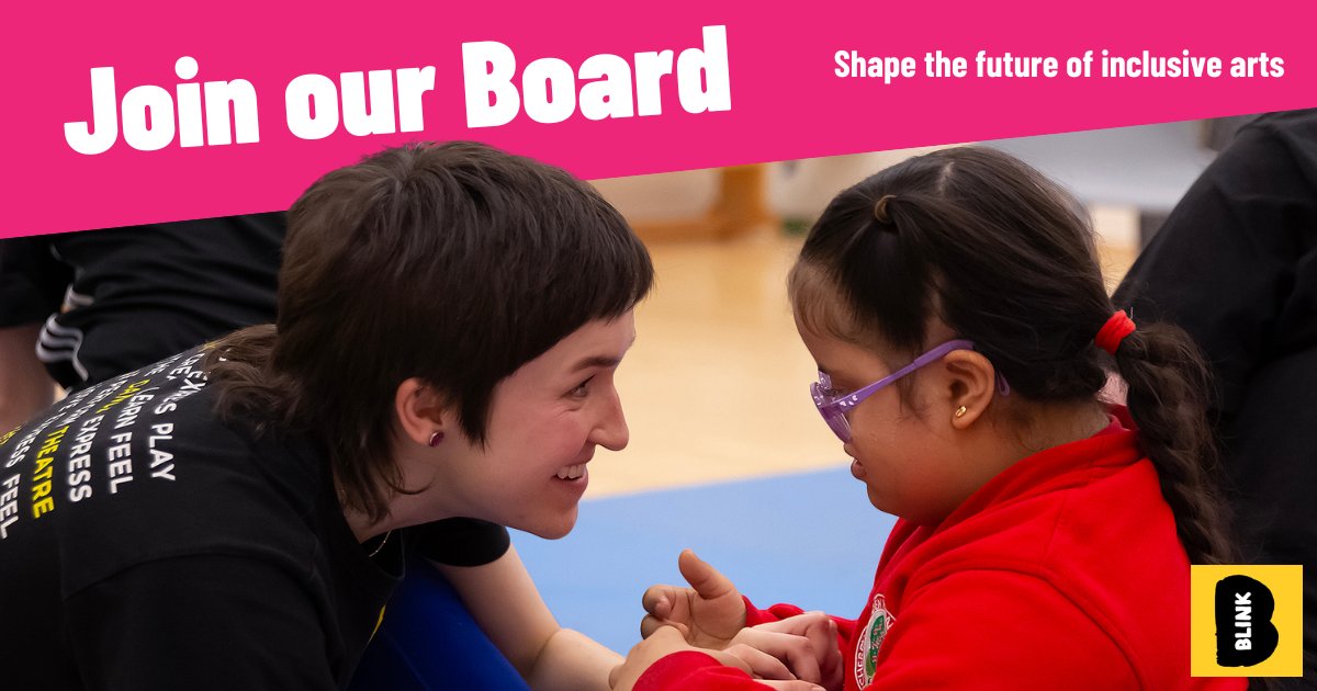 BLINK_Dance's tweet photo. Looking for an opportunity to use your professional skills for good? BLINK Dance Theatre are seeking new Trustees to help us champion neurodivergent and learning disabled voices in the arts. 

Discover more about us and this role 👉https://t.co/vgomOHnslZ 

#VolunteersWeek https://t.co/FViBQpnb4L