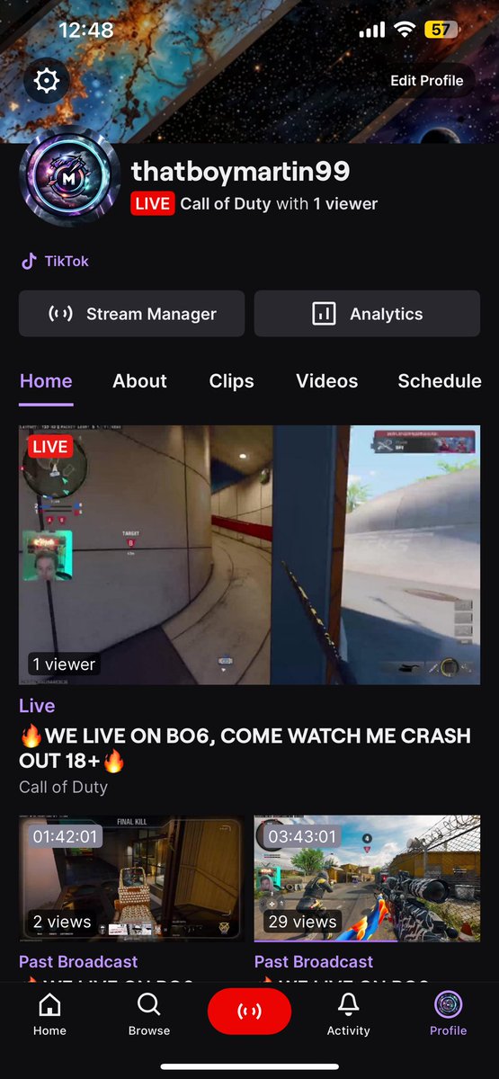 We Live!!!

twitch.tv/thatboymartin99