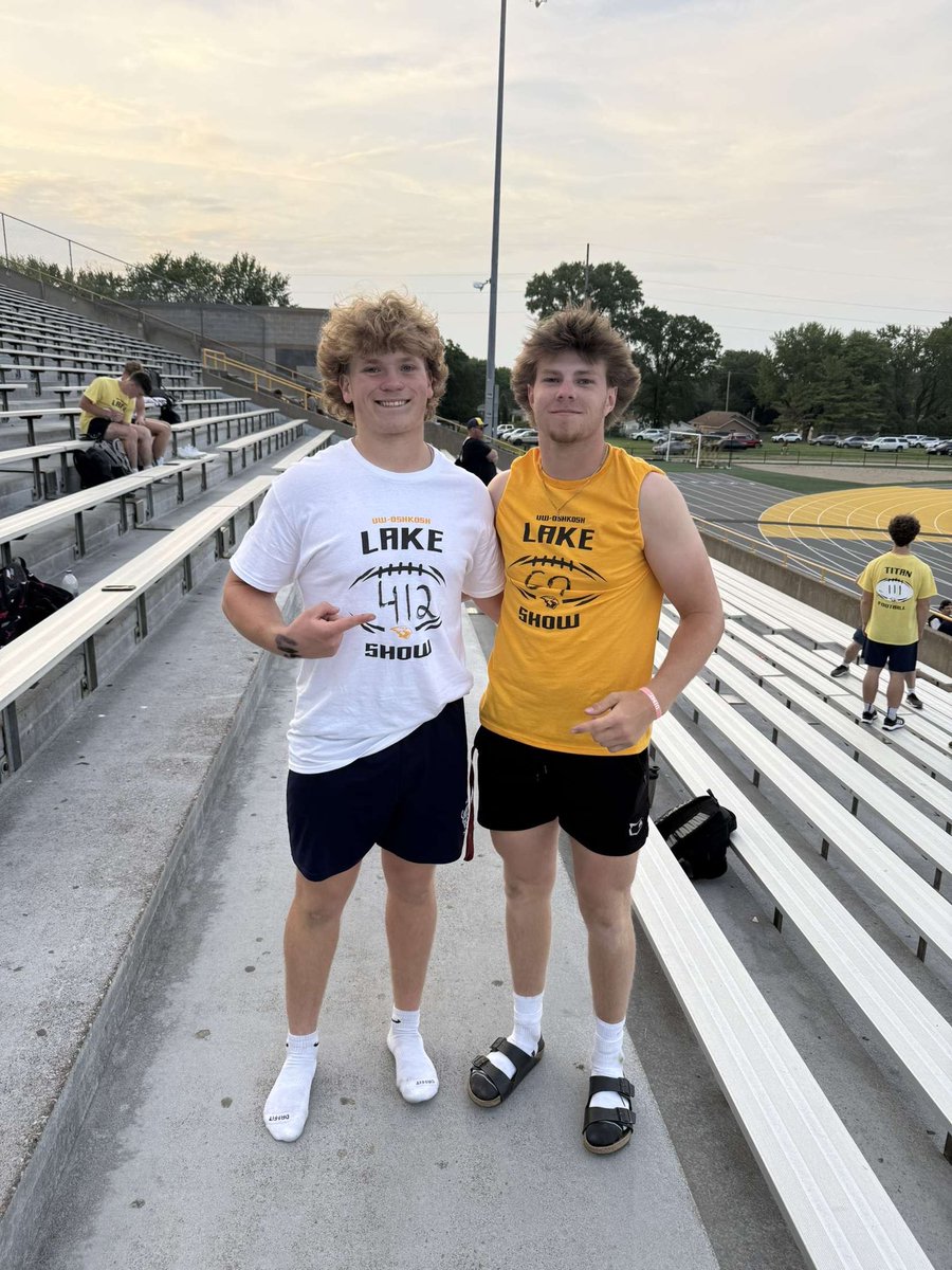 Alex Thompson (@ajthompson_23) on Twitter photo Had a great time and good competition at the Lake Show Mega Camp. Thank you <a href="/UWOFootball/">UW-Oshkosh Football</a> for hosting this amazing event. <a href="/MJ_NFLDraft/">Mark Johnson</a> <a href="/CoachJames___/">Jarrius James</a> <a href="/CoachJoshPalmer/">Palmer</a> <a href="/AEPatriotFB/">Appleton East Football</a>
5'11" 178 lbs
40- 4.85
L-Drill- 7.09
Vert- 28.10"
Pro (5-10-5)- 4.54 Had a great time and good competition at the Lake Show Mega Camp. Thank you <a href="/UWOFootball/">UW-Oshkosh Football</a> for hosting this amazing event. <a href="/MJ_NFLDraft/">Mark Johnson</a> <a href="/CoachJames___/">Jarrius James</a> <a href="/CoachJoshPalmer/">Palmer</a> <a href="/AEPatriotFB/">Appleton East Football</a>
5'11" 178 lbs
40- 4.85
L-Drill- 7.09
Vert- 28.10"
Pro (5-10-5)- 4.54