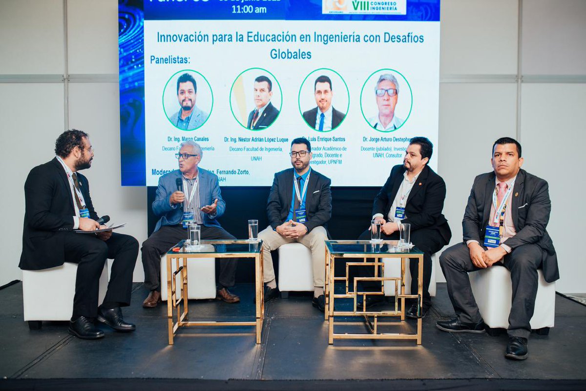 CIMEQH's tweet image. Algunas fotografías de los paneles de expertos desarrollados en el VIII Congreso de Ingeniería CIMEQH 2025

#congresocimeqh2025
#ingenieriahonduras
#congresodeingenieria
