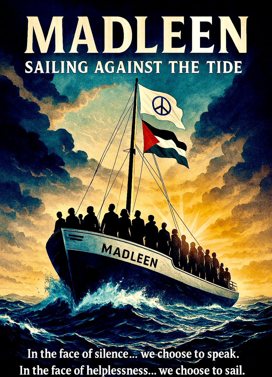 Gazze'yi unutma, unutturma...❗🇵🇸🇵🇸🇵🇸
#WeAreMadleen