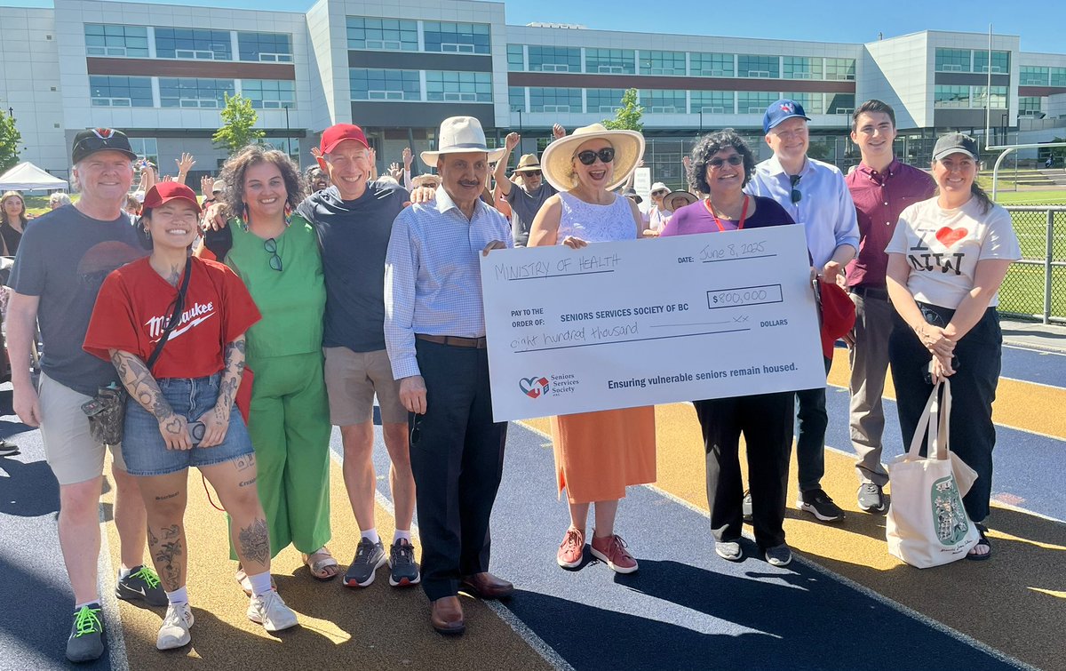 Congratulations to the <a href="/seniorsupportbc/">Seniors Services Society of BC</a> on a successful Walk of Ages fundraiser! A big thank you to the BC NDP government for their continued support of the SHINE program, helping hundreds of seniors across BC find housing.
