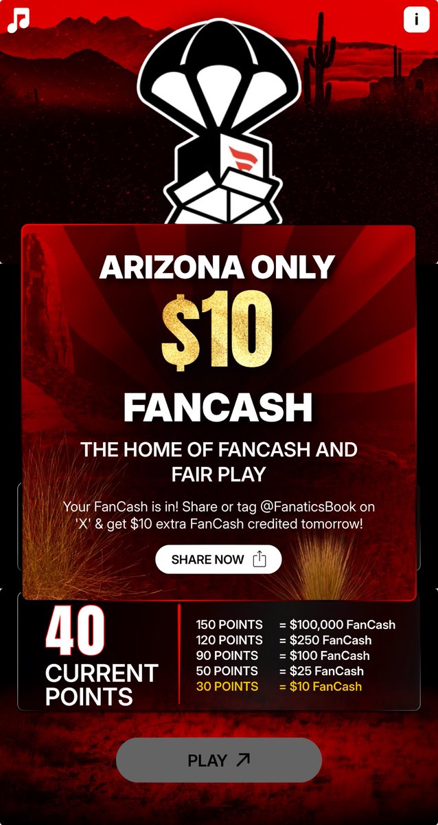 CueteJones's tweet photo. Don't miss out, play the Fanatics #FanCashDrop

 https://t.co/lAcFjGHFwF https://t.co/JMWzA76LAY