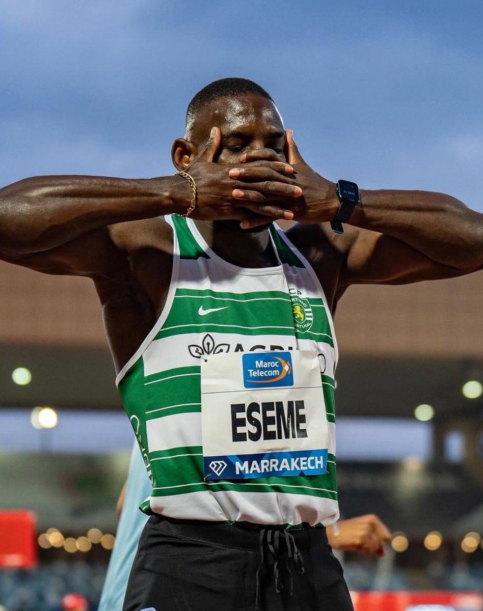 10.05s!!

After a sub-10 clocking just 2 days ago, Emmanuel Eseme 🇨🇲 wins the Men’s 100m at the Lucca International Meeting in 10.05s (+1.9).

He finished narrowly ahead of Karriem Abdurqhman 🇿🇦, who improved his Personal Best to 10.06s, and Duan Asemota 🇨🇦 who clocked 10.14s.