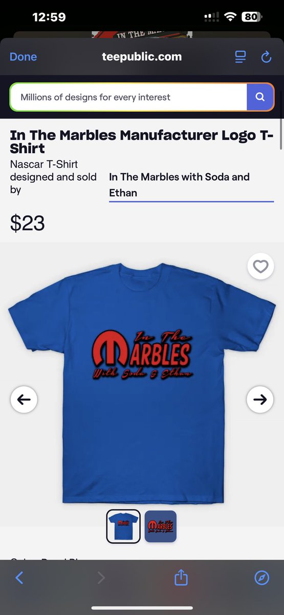 Great opportunity to get a Mopar inspired t-shirt of your favorite NASCAR podcast using the link below! 

teepublic.com/t-shirt/584237…