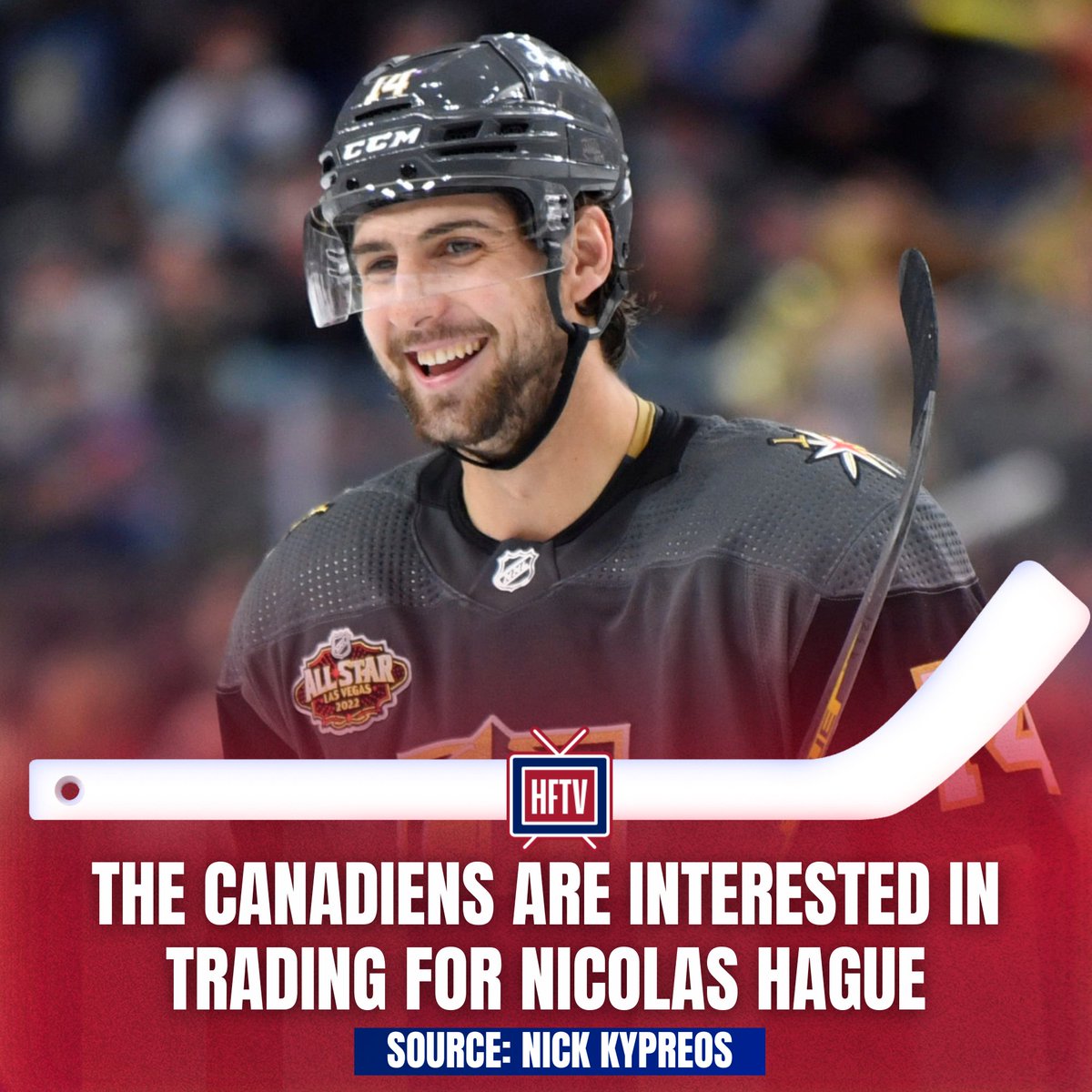HFTV (@hftvsports) on Twitter photo According to <a href="/RealKyper/">Nick Kypreos</a>, the Canadiens and the Penguins are in "hot pursuit" to acquire left-handed defenseman Nicolas Hague 👀 Do you think this would be a good move? According to <a href="/RealKyper/">Nick Kypreos</a>, the Canadiens and the Penguins are in "hot pursuit" to acquire left-handed defenseman Nicolas Hague 👀 Do you think this would be a good move?