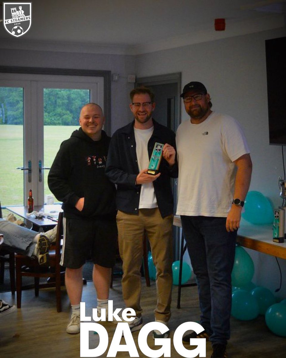 FCSteamers's tweet photo. 𝐒𝐚𝐭𝐮𝐫𝐝𝐚𝐲𝐬

• @lukedagg - Players Player and Steamer of the Year. A truly phenomenal season from Luke was the standout player for the Saturday side this season.
• @1georgemaidment  - Managers Player. A great debut season from George - a true asset to the club! https://t.co/Jn4CLBX9dn