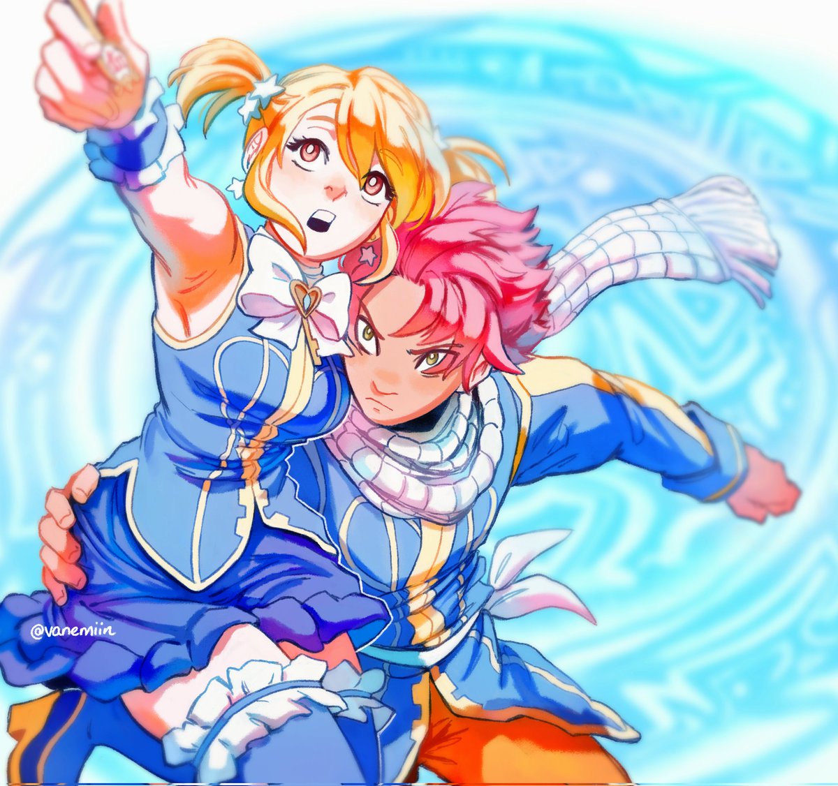 Psst hey my nalu arts are up on my print shop! Look how nice they all look together! #FairyTail #nalu