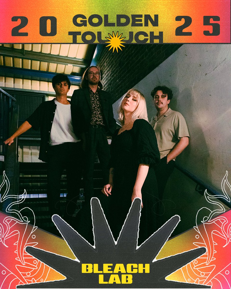 Golden Touch Festival (@goldentouchfest) on Twitter photo GET TO KNOW YOUR GOLDEN TOUCH HEADLINERS P2
Over in the Edge we have quick rising superstars <a href="/KeoBand_/">Keo</a> on Friday night & <a href="/bleach_lab/">Bleach Lab</a> closing off the Edge on Saturday. 
See you in 5 days, make sure you get your tickets x
seetickets.com/event/golden-t… GET TO KNOW YOUR GOLDEN TOUCH HEADLINERS P2
Over in the Edge we have quick rising superstars <a href="/KeoBand_/">Keo</a> on Friday night & <a href="/bleach_lab/">Bleach Lab</a> closing off the Edge on Saturday. 
See you in 5 days, make sure you get your tickets x
seetickets.com/event/golden-t…