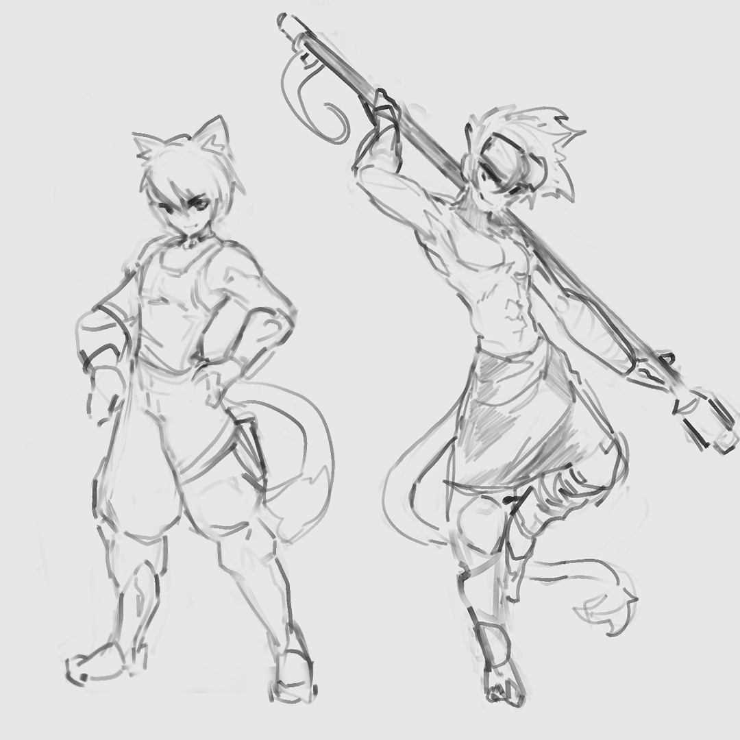 StarIliad's tweet image. A sketch of Lance & Mudo for future character cards
#sketches #StarIliad