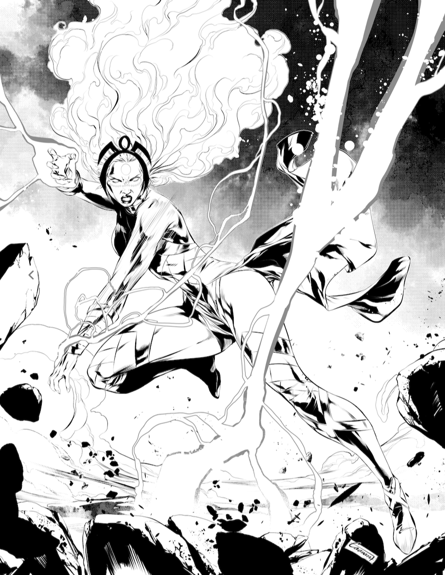 Just a little something from yesterday - ✌🏾 #ororo #XmenStorm #marvelComics