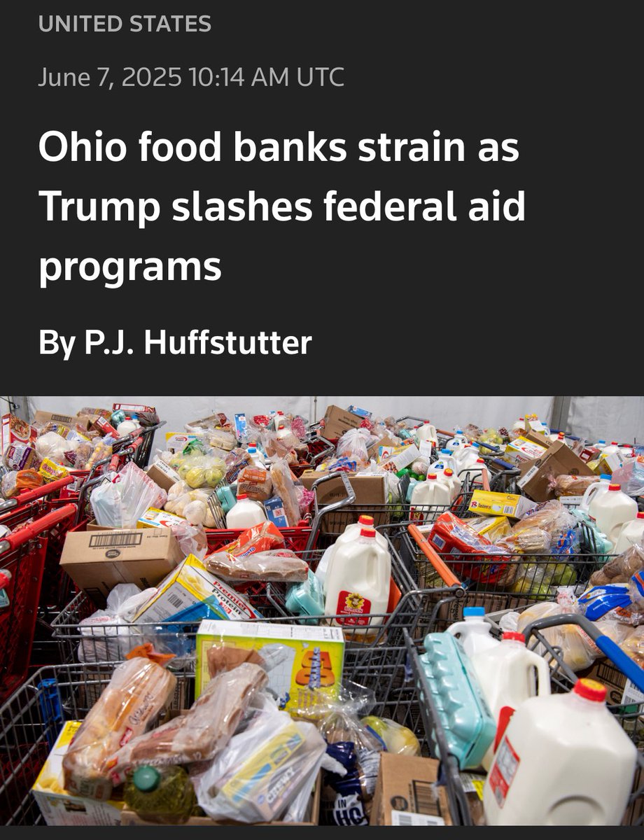 Donald Trump’s America… the rich get richer, and the poor will starve.