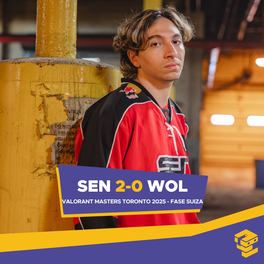 Partido disputado pero es Sentinels quien consigue sentenciar la serie por 2-0 contra Wolves!

El equipo de los centinelas está a una solo victoria para pasar a Playoffs. 

🔜Siguiente partido: GenG vs MIBR

#VALORANTMasters