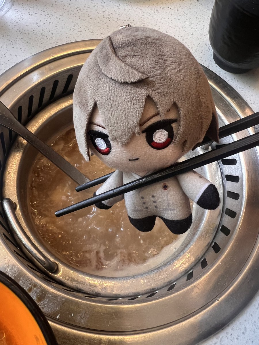 pissed as hell rn putting him in the soup. i don't care anymore