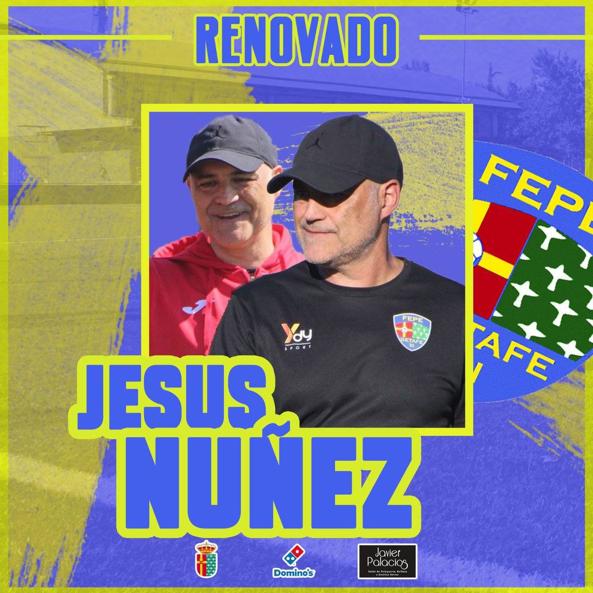 ℹ️ 𝙍𝒆𝙣𝒐𝙫𝒂𝙙𝒐: Jesús Núñez

Arrancamos la planificación de la próxima temporada con una pieza clave ⚙️🔝

Nuestro míster, Jesús Núñez, será la base de un proyecto muy ambicioso.

#EnamoradosDelFEPE💙