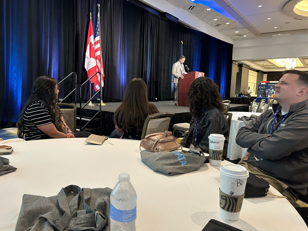 Day 1 <a href="/TCANews/">Truckload Carriers Association</a> Safety and Security meetings. Looking forward to a great few days of education and networking.