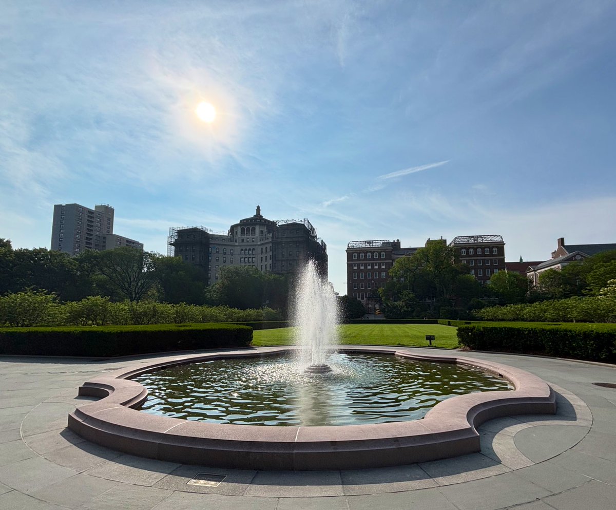 Good morning from the Conservatory Gardens <a href="/CentralParkNYC/">Central Park</a> #mymorningwalk