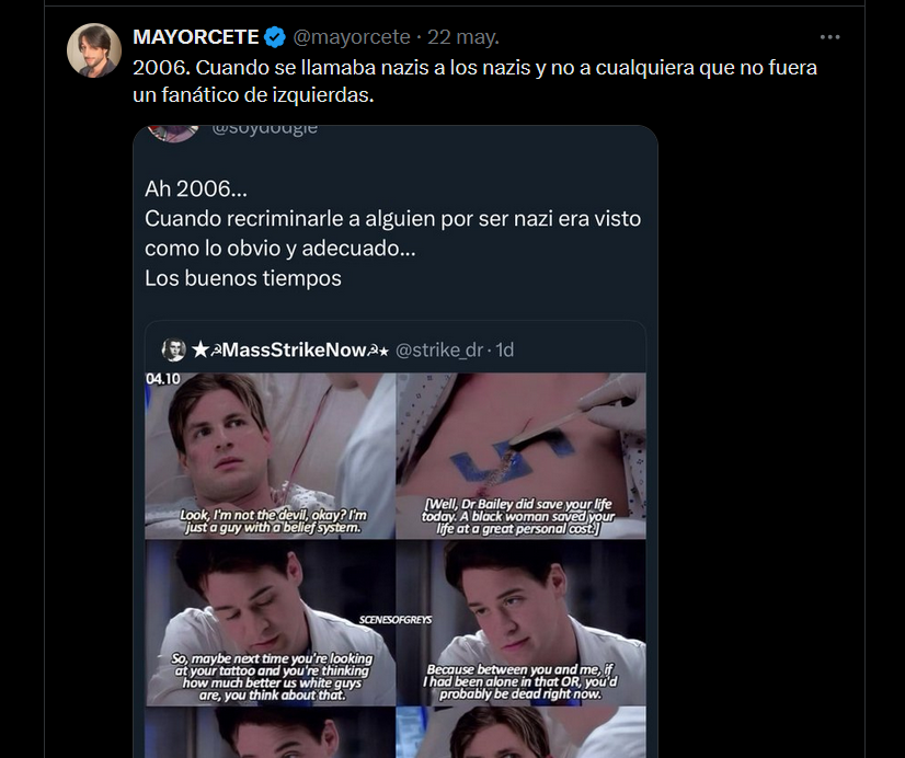SUPERMAYORCETE's tweet photo. SOY SUPERMAYORCETE Y NO VEO NINGUNA CONTRADICCIÓN ENTRE ESTAS DOS IMÁGENES https://t.co/LFag2OIQFC