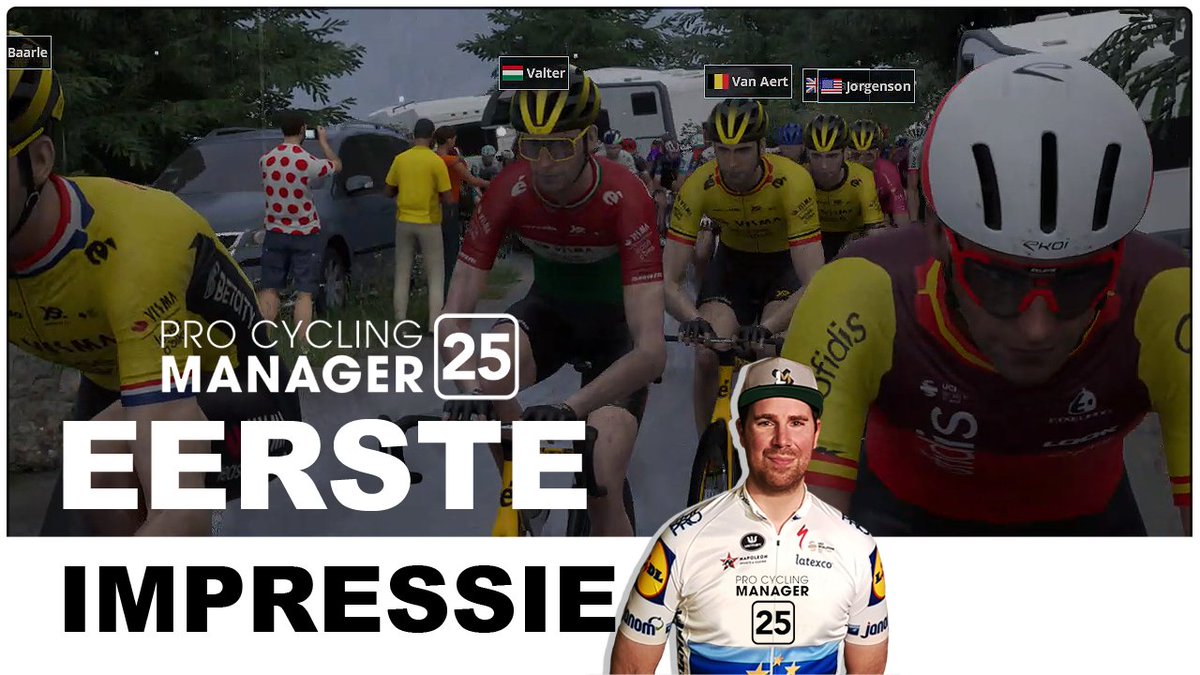 Eerste Impressie | Pro Cycling Manager 25
TOMORROW 11 AM (CET) #GIVEAWAY 🔑

🔁RT + Follow <a href="/LMProCyclingBE/">LM ProCyclingBE</a> 
👉 Follow <a href="/PCyclingManager/">Tour de France Video Games</a> 
👉 ABO #YouTuber @ youtube.com/@LMprocyclingBE
Beleef het mee!!! En maak kans op de key.