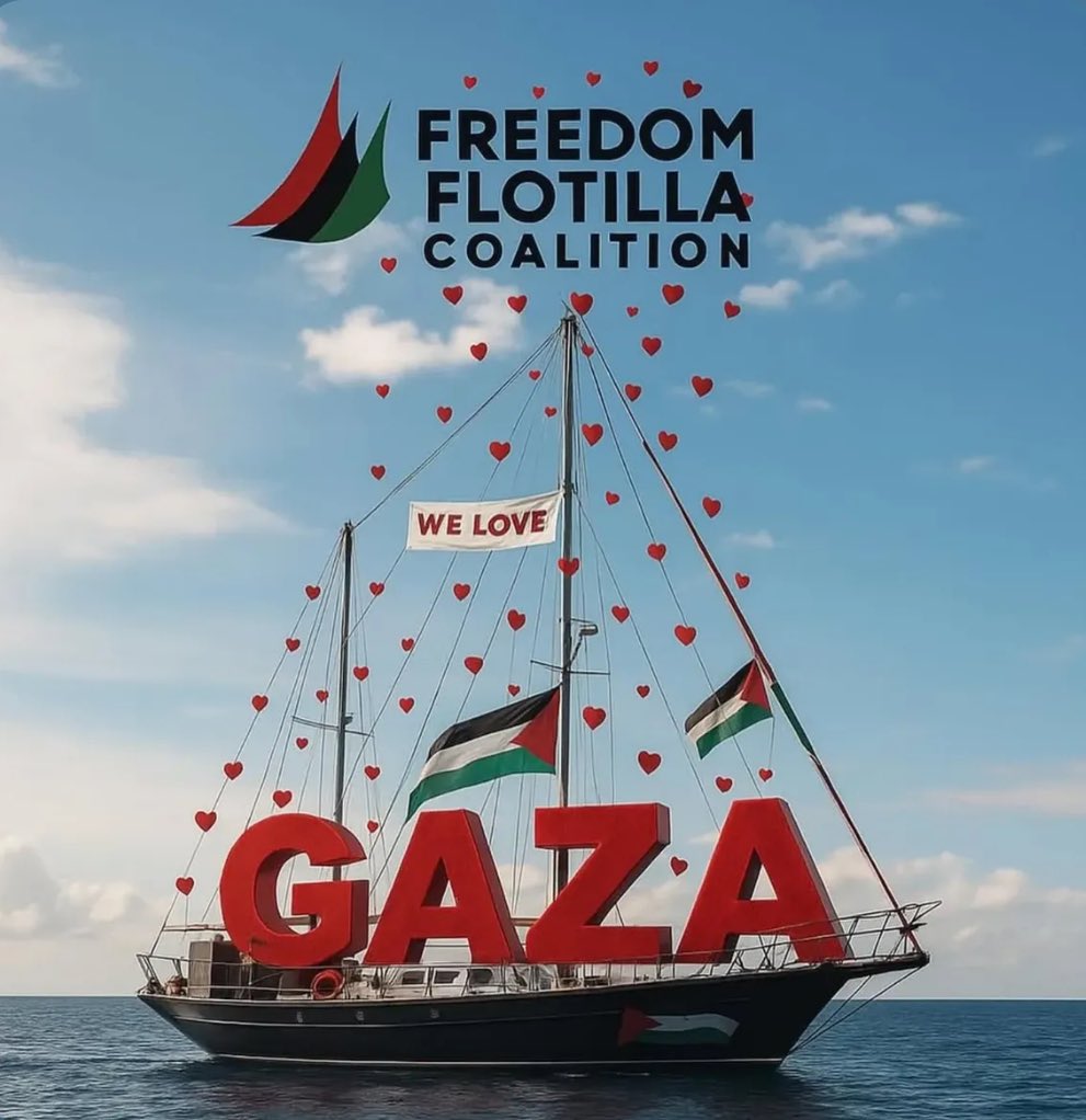 #WeAreMadleen #FreePalesine #Gaza