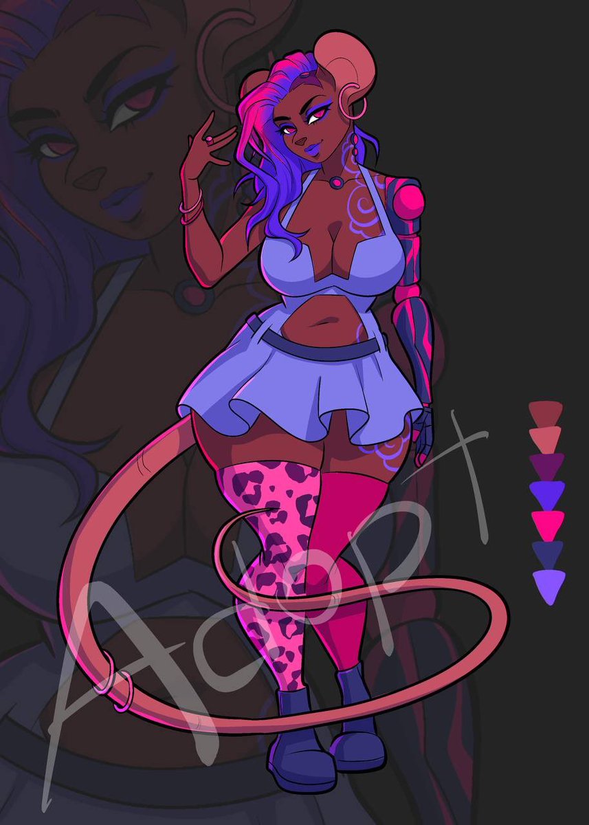 ryburrry's tweet photo. Working on cyberpunk adopt series now! 

You can find all links here: https://t.co/JOfXU8laMA

(btw I gladly do custom designs too ^^) https://t.co/EPkzQ0Tc0r