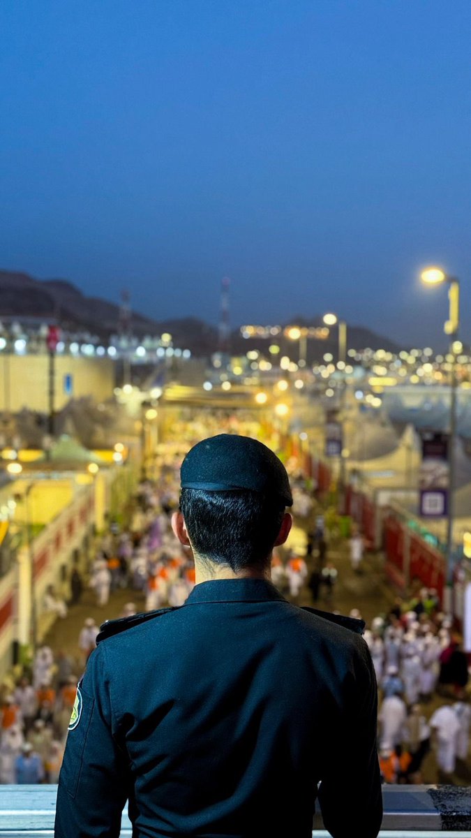 ضيوف الرحمن بأمن وسلام .

#يسر_وطمأنينة