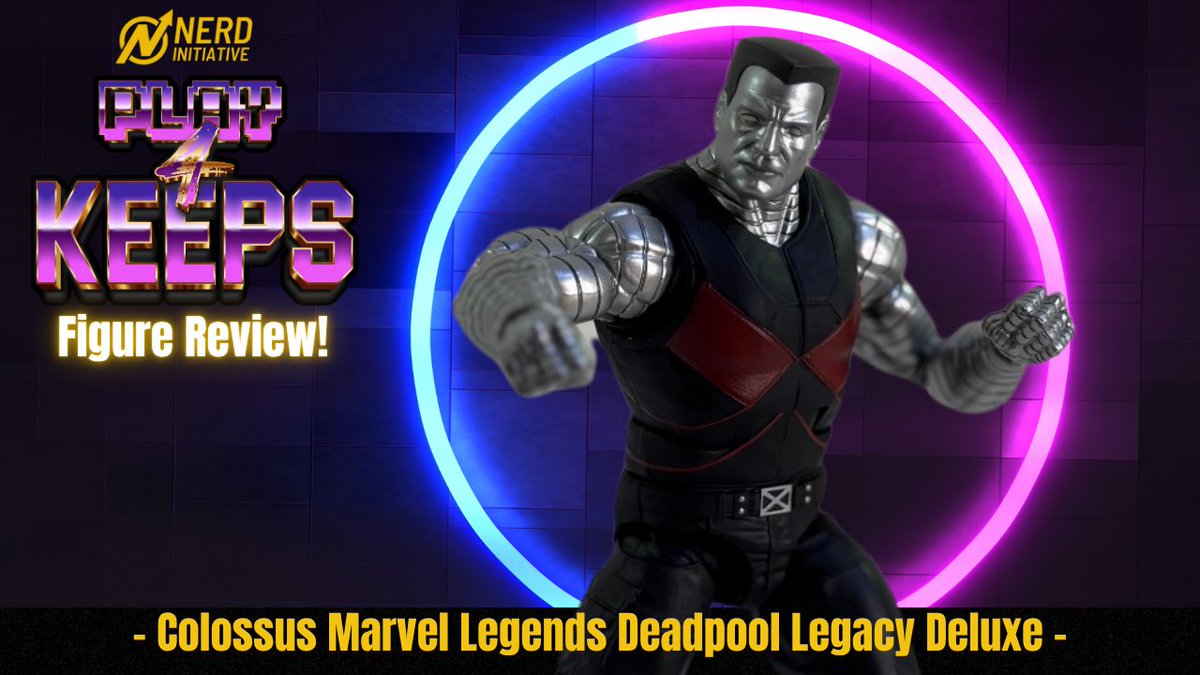 Marvel Legends Deadpool Legacy Deluxe Colossus action figure debits on Play 4 Keeps! Do you have this figure? What do you think about it?
vist.ly/3n6dpf8