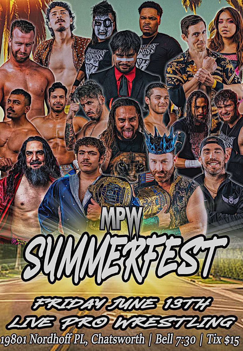 Friday! MPW SUMMERFEST! ☀️