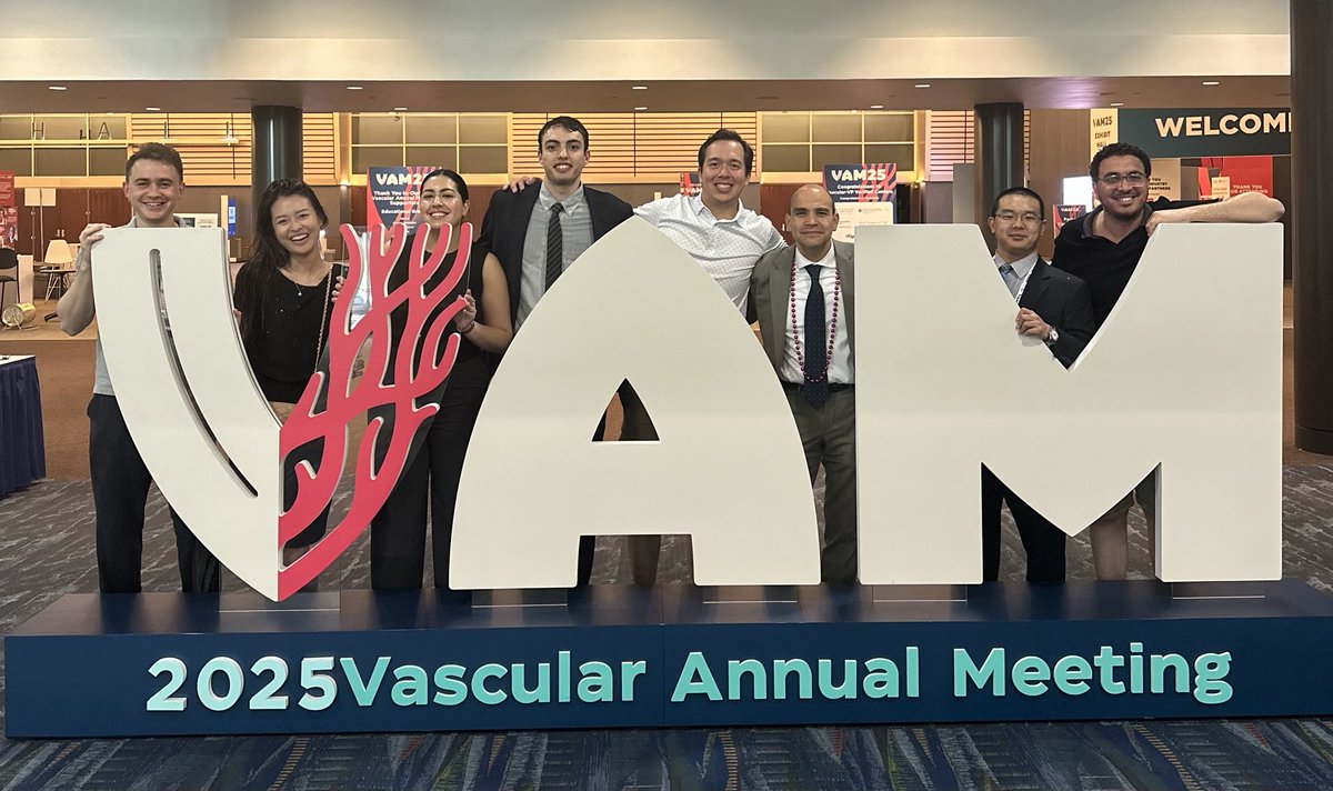 MdChaar's tweet image. Fun times @VAM 2025. I feel privileged to work w so many gifted trainees and be able to contribute to their careers ! @YaleVascular @YaleSurgery @YaleMed @YaleSurgery @VascularSVS