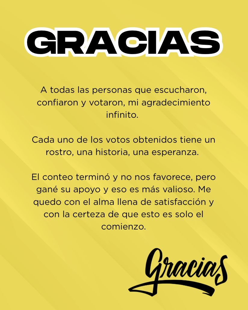 jarodriguezri12's tweet image. Lo mejor de este proceso electoral histórico fue el estar cerca de mi gente. Muchas gracias por todo su apoyo. 

#elecciones2025mx #elecciónjudicial #eleccionesjudiciales #poderjudicialdelafederacion #mexico #solidaridad #comunidad #eleccionespoderjudicial #eleccionpjf