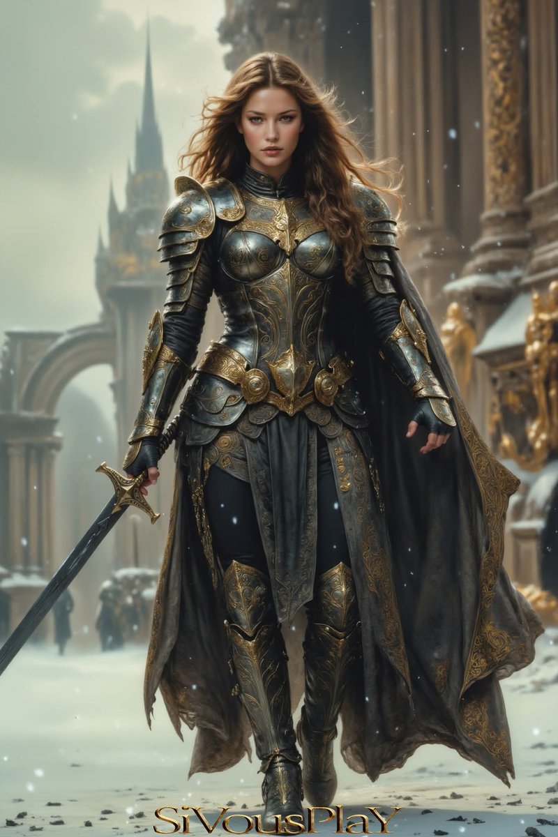 IngramOxford's tweet image. Holy Defenders 
Powered by #midjourney #mjv6 #stablediffusion #sdxl #faetastic #sdvn6 #flux #art #aiart #digitalart #heroine #sivousplay #fantasy #fantasyart #angel #wings #Valkyrie  #battleangel #joanofarc #paladin #Knights