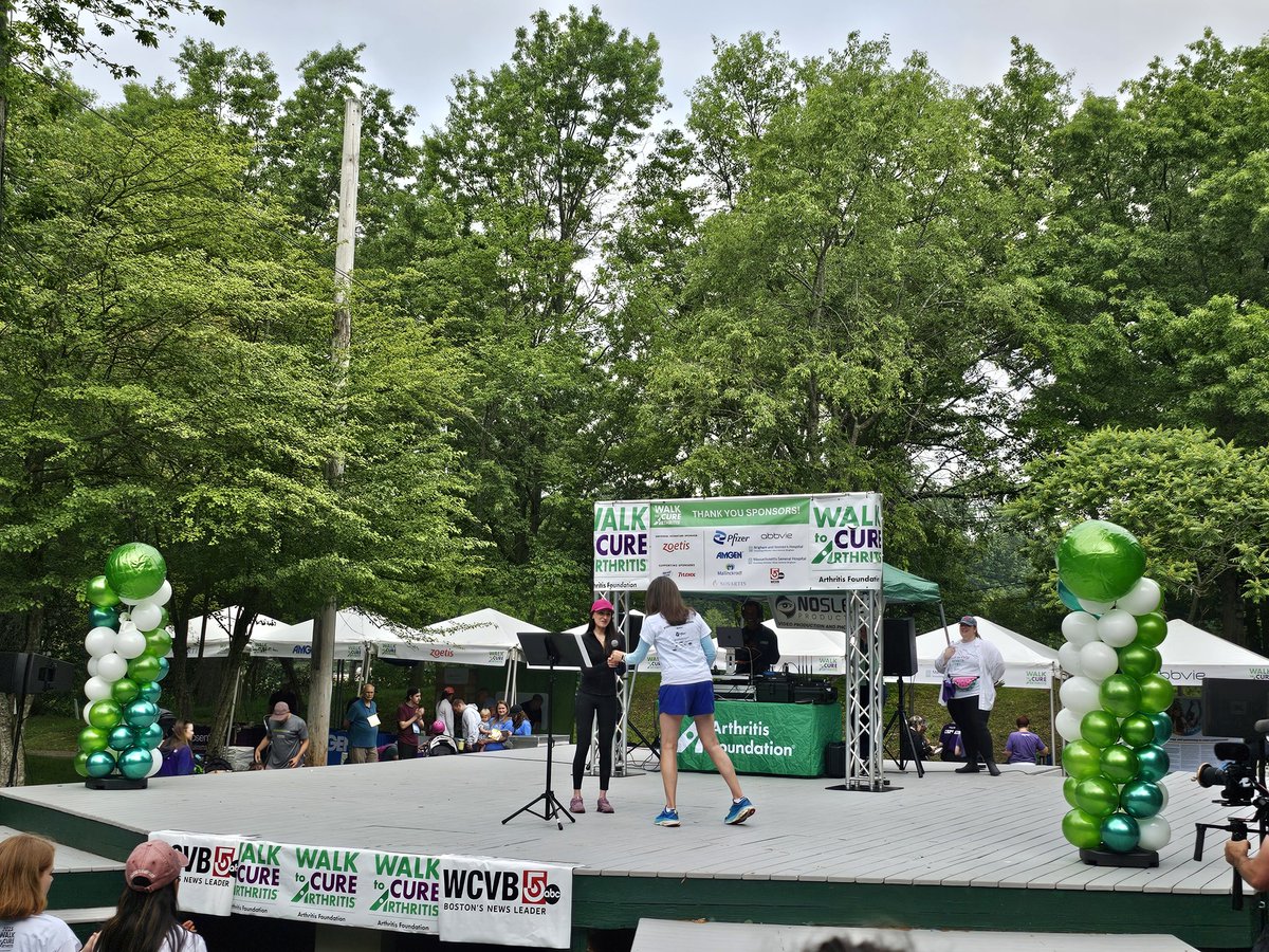 MGH Rheumatology (@mghrheumatology) on Twitter photo Beautiful day in Boston w/ Team MGH at the #WalkToCureArthritis!
Proud to support <a href="/ArthritisFdn/">Arthritis Foundation</a>’s mission raising funds for #arthritis awareness, education & #research
👏 Congrats to Medical Honoree Dr. Angela Gupta <a href="/MassGenBrigham/">Mass General Brigham</a>
âś… Support: lnkd.in/eCxAcrH8 Beautiful day in Boston w/ Team MGH at the #WalkToCureArthritis!
Proud to support <a href="/ArthritisFdn/">Arthritis Foundation</a>’s mission raising funds for #arthritis awareness, education & #research
👏 Congrats to Medical Honoree Dr. Angela Gupta <a href="/MassGenBrigham/">Mass General Brigham</a>
âś… Support: lnkd.in/eCxAcrH8
