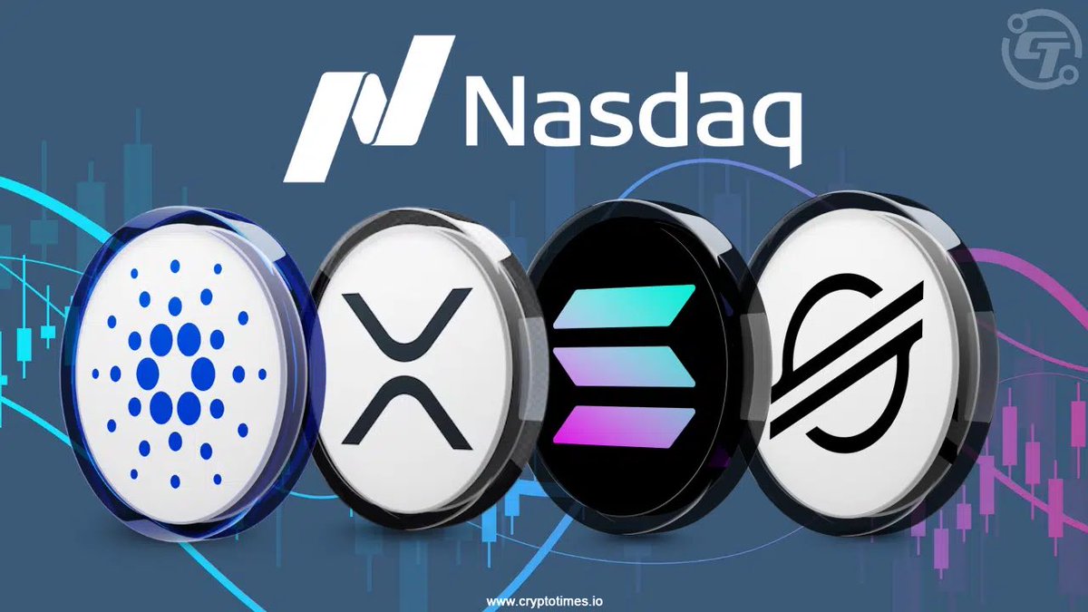 WOW! 💥

NASDAQ ADDS #XRP, SOL, ADA, XLM TO CRYPTO INDEX! 📈

cryptotimes.io/2025/06/07/nas…