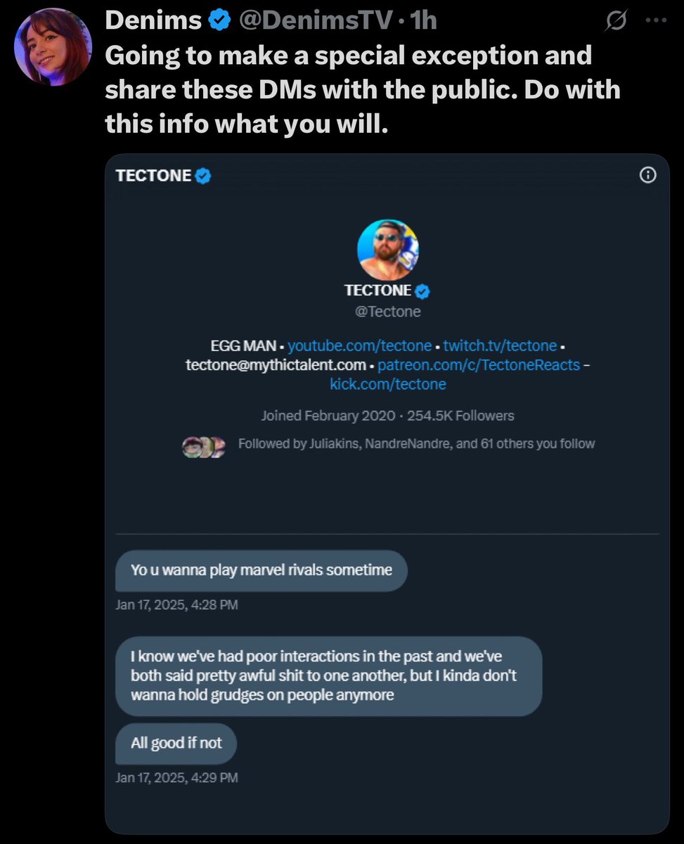 Guys Denims leaked that I’m a reasonable forgiving person before she started calling me a rapist 😭😭

Am I cooked?