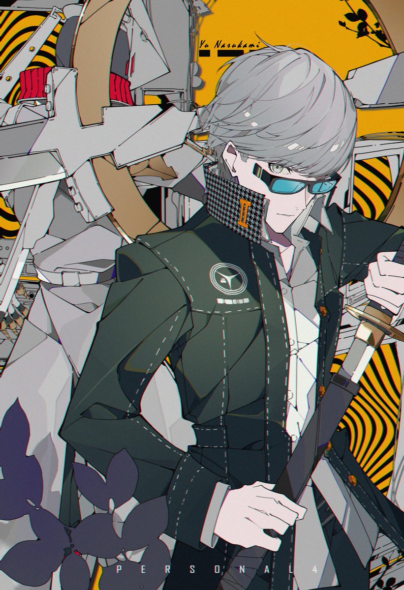 把前几天摸的图小改了一下 #P4R #Persona4 #P4revival #鸣上悠