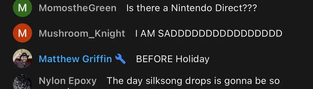BlueGoesFast's tweet image. Silksong confirmed to release BEFORE holidays 2025!
OMG
